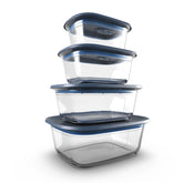 Tupperware Voila�?Glass Food Storage Containers | Set of 4