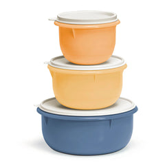 Tupperware® 3-pc Multipurpose Mixing Bowl Set for Food Prep and Storage
