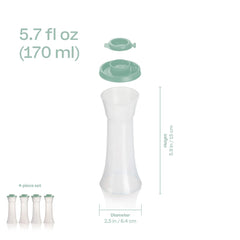 Hourglass Salt and Pepper Shakers | Large Set of 4